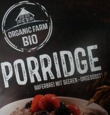Porridge , Haferbrei mit Beeren ungesüßt | Hochgeladen von: Zombiecupcake
