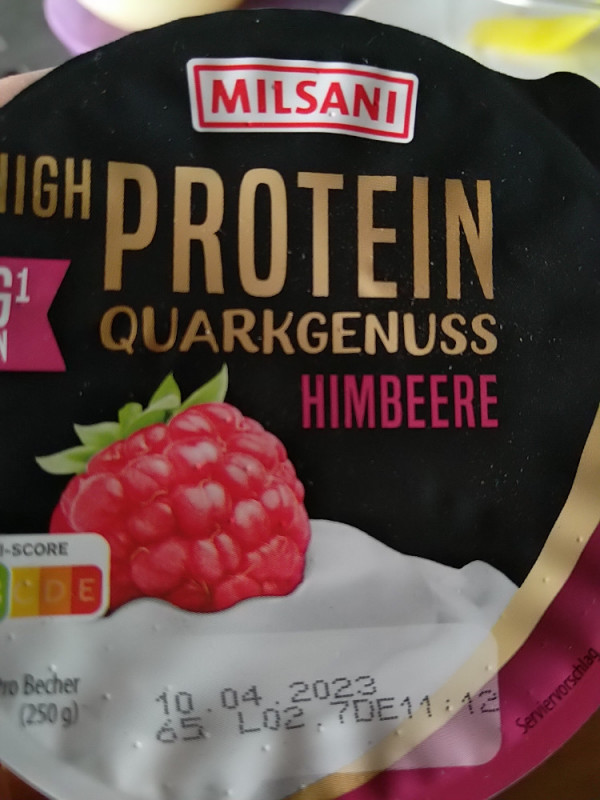 Milsani High Protein Quarkgenuss Himbeere von svencgn | Hochgeladen von: svencgn