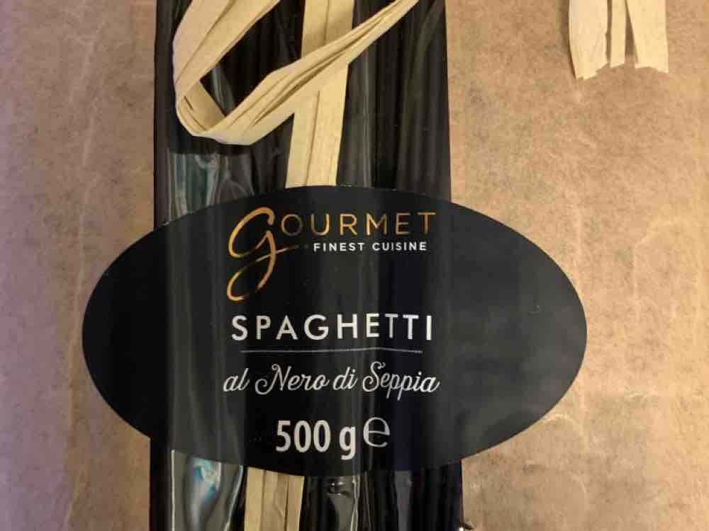 Gourmet Spaghetti al Nero di Seppia, Teigwaren aus Hartweizengri | Hochgeladen von: Landecker04