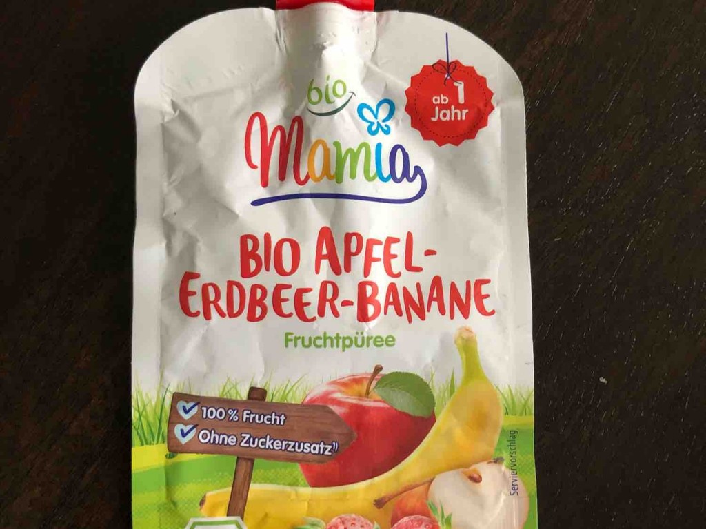 Bio Apfel-Erdbeere- Banane von delinaramosaj | Hochgeladen von: delinaramosaj