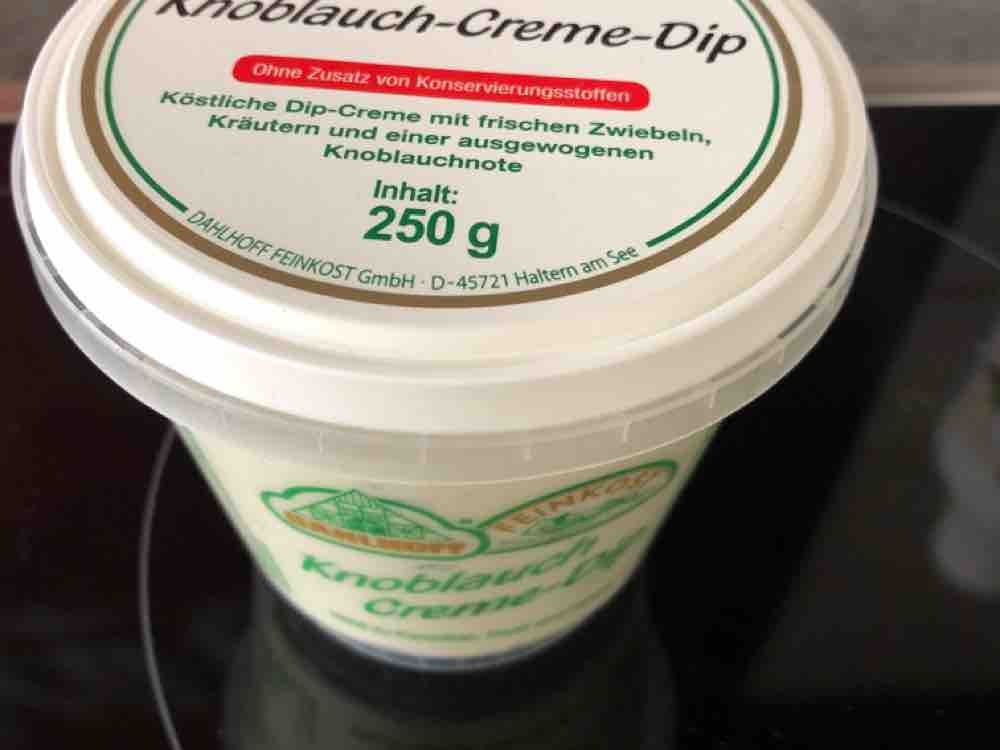 Dahlhoff Feinkost, Knoblauch Creme-Dip Kalorien - Saucen, Dressing - Fddb