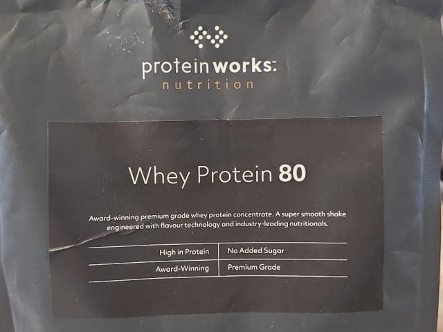 Whey Protein 80 Unflavoured von testbrot | Hochgeladen von: testbrot