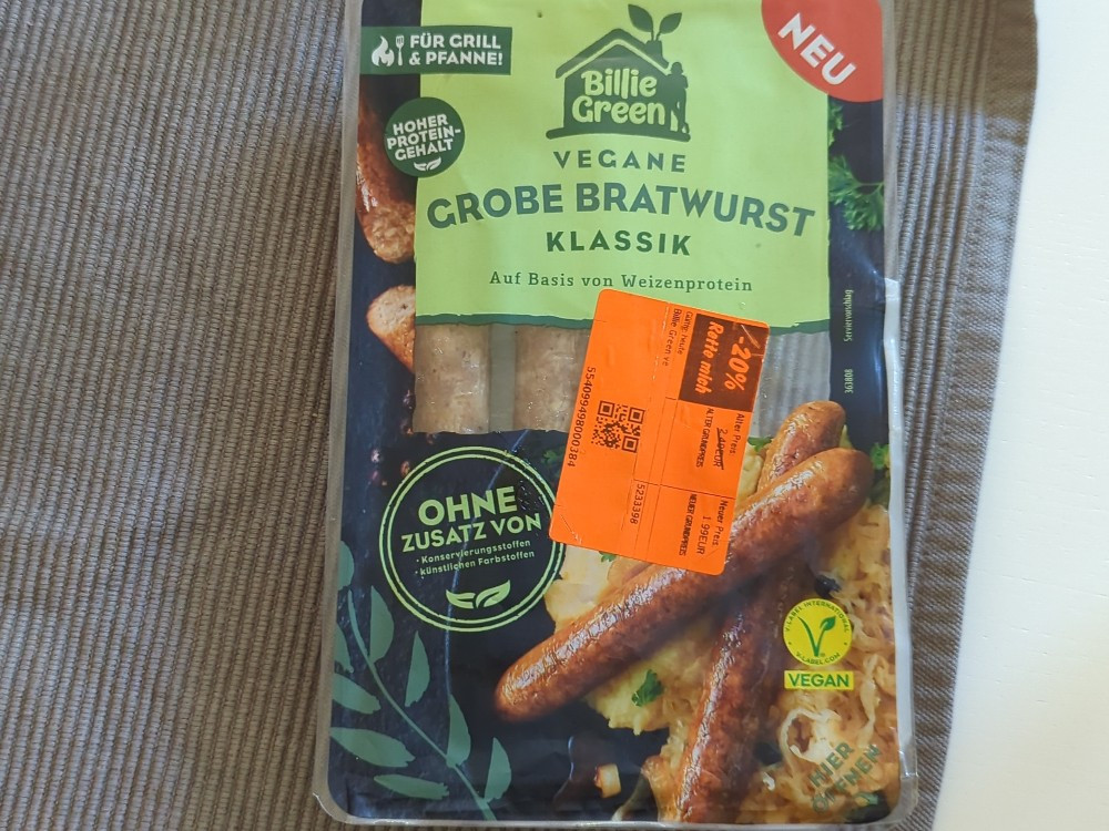Vegane Grobe Bratwurst, Klassik by lukas- | Hochgeladen von: lukas- Vegane Grobe Bratwurst, Klassik by lukas- | Hochgeladen von: lukas-