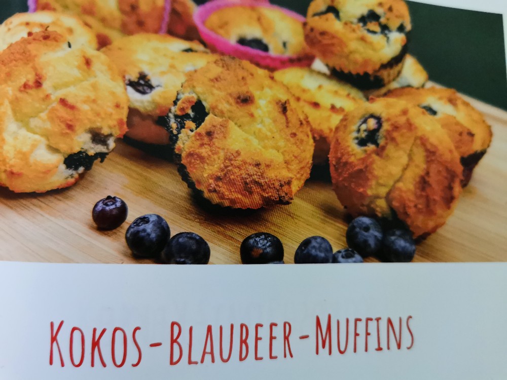 Kokos-Blaubeer-Muffins von XenoSnow | Hochgeladen von: XenoSnow