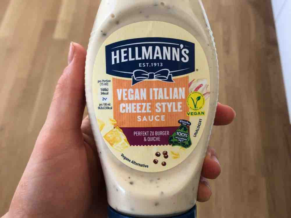 Hellmanns Vegan Italian Cheeze Style Sauce von ameliefar | Hochgeladen von: ameliefar