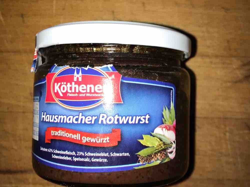 Hausmacher Rotwurst, herzhaft von LutzR | Hochgeladen von: LutzR
