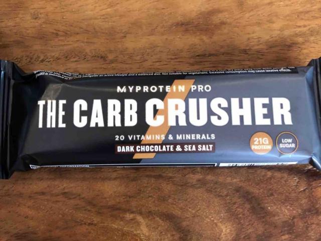 The Carb Crusher, Dark Chocolate & Sea Salt Protein Bar von  | Hochgeladen von: Beeenz