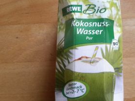 Rewe Bio Kokosnusswasser Pur Kalorien Getranke Fddb