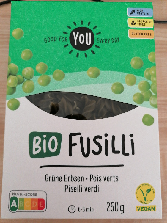 Bio Fusili asu Grünen Erbsen by piu13 | Hochgeladen von: piu13