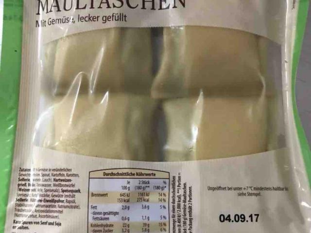 Landvogt Gemüsemaultaschen Aldi von LutzR | Hochgeladen von: LutzR