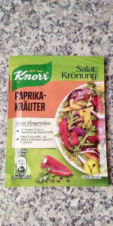Knorr Salat Krönung , Paprika-Kräuter von knightsaber | Hochgeladen von: knightsaber