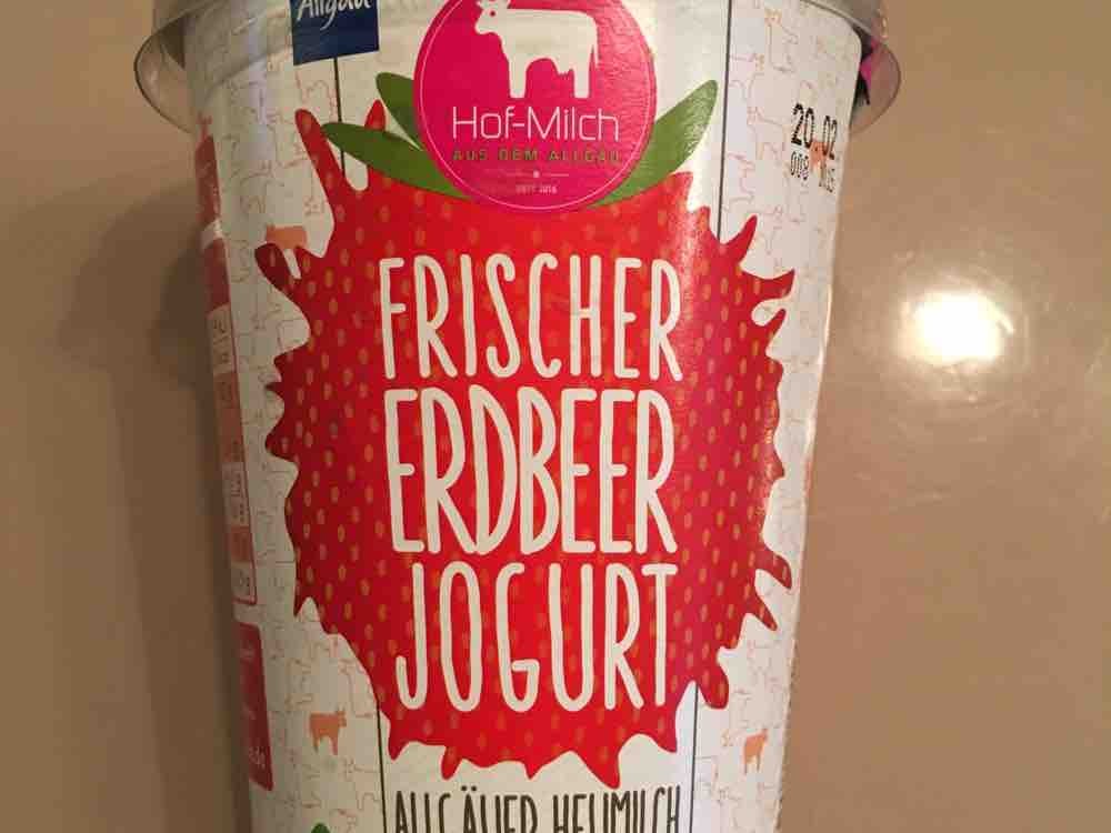 Frischer Erdbeerjoghurt, Allgäuer Heumilch von Frank79 | Hochgeladen von: Frank79