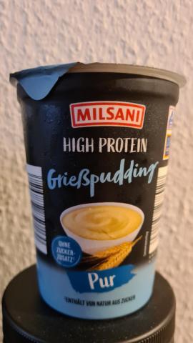 High Protein Grießpudding, Pur, ohne Zuckerzusatz von ExIIsT3nZ | Hochgeladen von: ExIIsT3nZ
