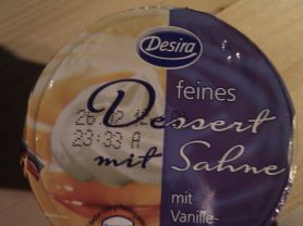 Desira - Feines Dessert mit Sahne, Vanilie | Hochgeladen von: henk.kehr