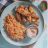 Crispy Tortilla Chicken Strips, dazu Carrotslaw und Kartoffelwed | Hochgeladen von: capat