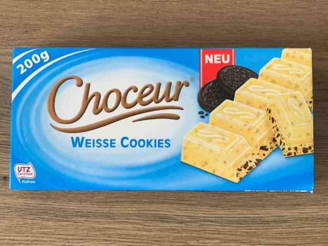 Weiße Cookies, Weiße Schokolade mit Gebäckstückchen von madleenh | Hochgeladen von: madleenhei