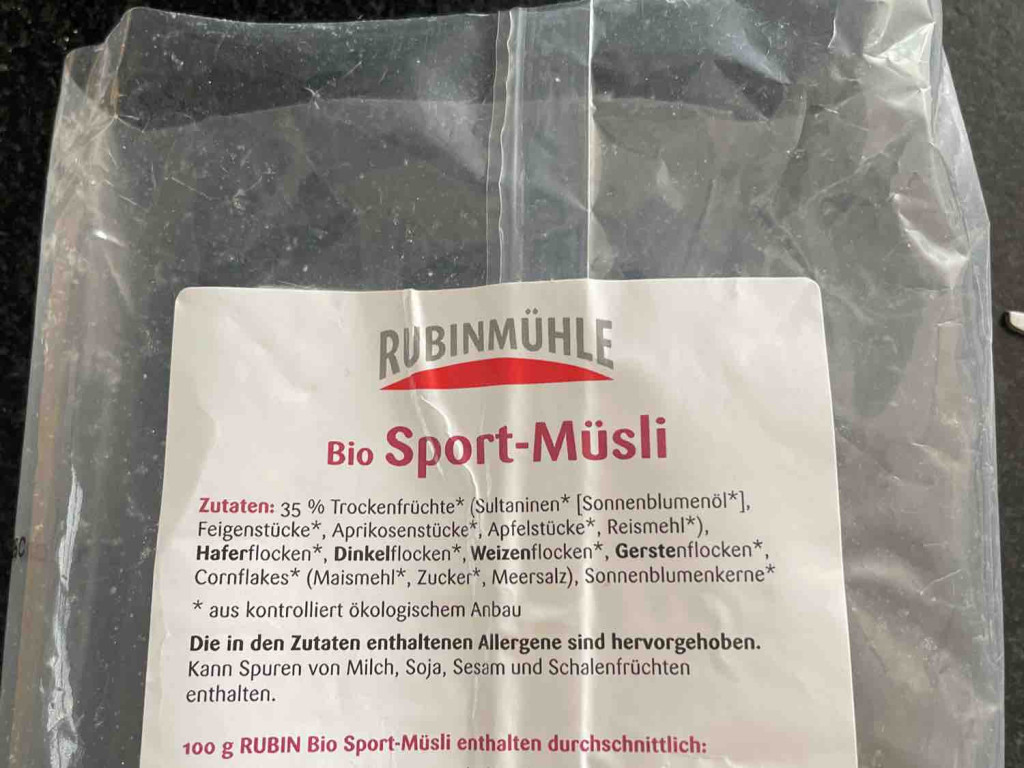 Bio Sport Müsli von LotteM | Hochgeladen von: LotteM