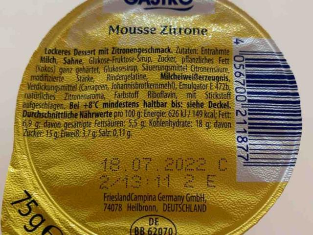 Gastro Mousse  Zitrone by evanhackel | Uploaded by: evanhackel