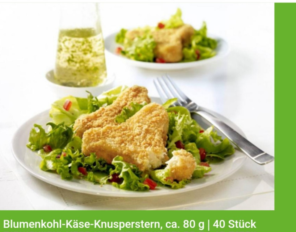 Blumenkohl-Käse-Knusperstern, von Katrin Streich | Hochgeladen von: Katrin Streich