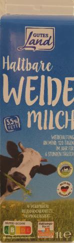 Haltbare Weide Milch, 3.5% Fett by CorradoM | Uploaded by: CorradoM