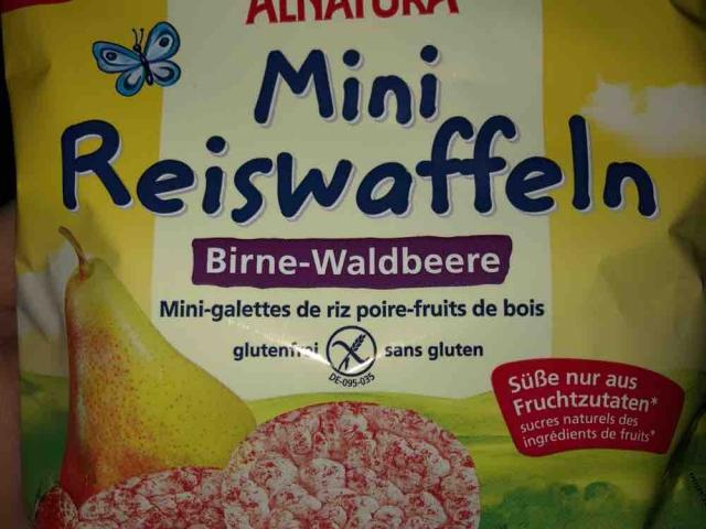 Mini Reiswaffeln , Birne Waldberge  von neuss1 | Hochgeladen von: neuss1