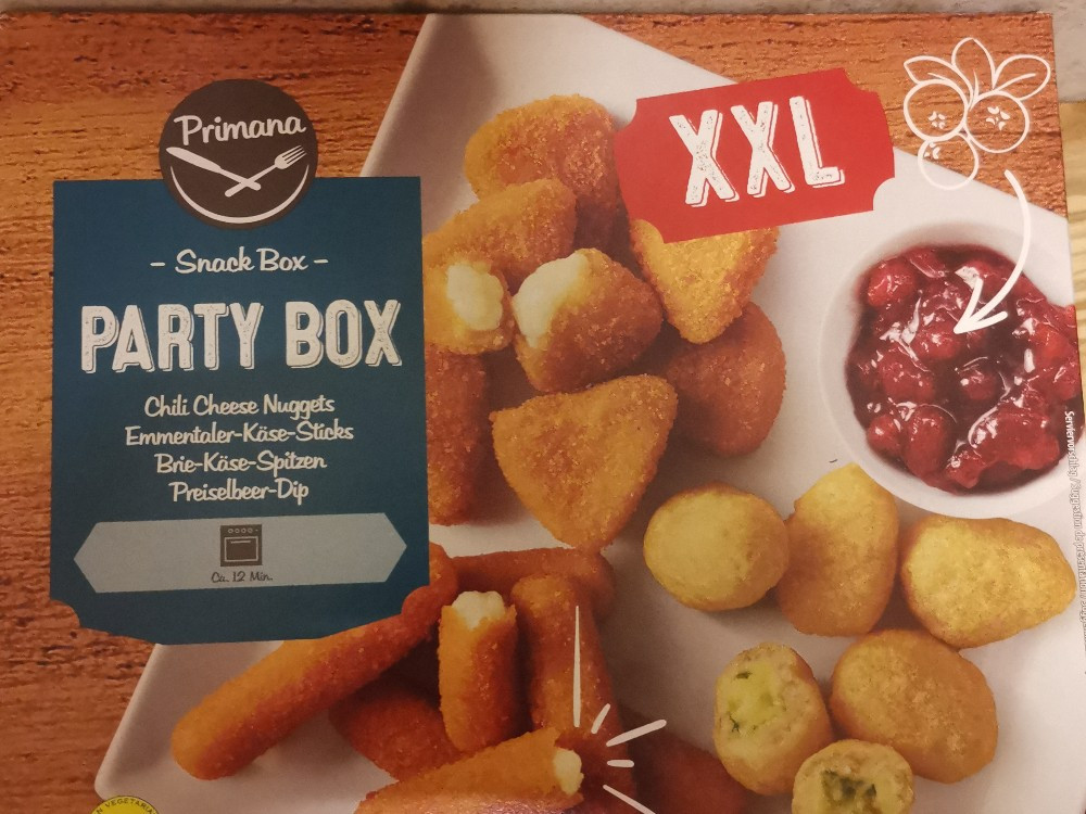 XXL Party Box, CCN, Emmentaler Sticks 450g von JFGoennedy | Hochgeladen von: JFGoennedy