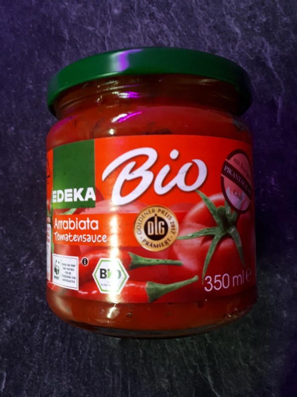 Bio Arrabbiata Tomatensauce , Scharfe Tomatensauce mit Chilli vo | Hochgeladen von: Foodfant