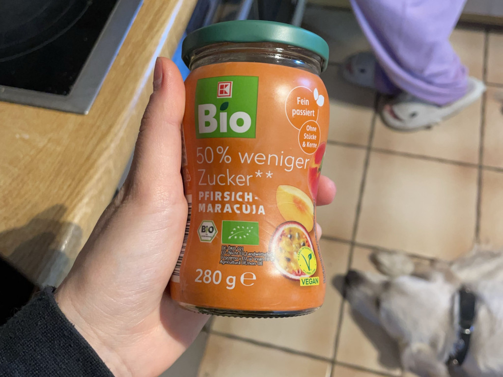 Kaufland Bio Pfirsich Maracuja Marmelade, 50% Weniger Zucker von | Hochgeladen von: sunsh1nem1ke Kaufland Bio Pfirsich Maracuja Marmelade, 50% Weniger Zucker von | Hochgeladen von: sunsh1nem1ke