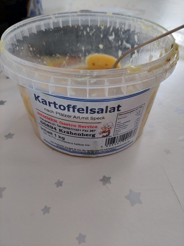 Kartoffelsalat, nach Pfälzer Art, mit Speck von melasche 123 | Hochgeladen von: melasche 123