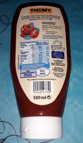 Thomy Ketchup 35% Weniger Zucker | Hochgeladen von: Siope