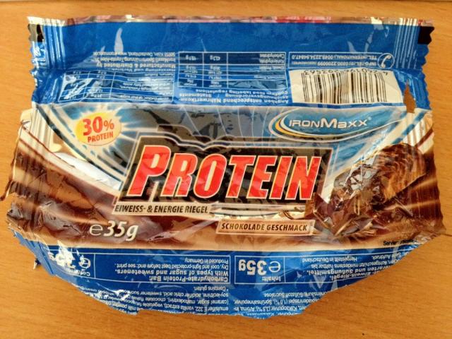 IronMaxx Protein Riegel 35g 30% Protein, Schokolade | Hochgeladen von: ArBixD