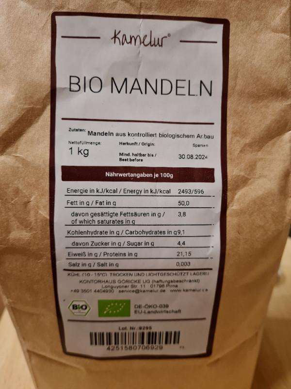 Bio Mandeln von enricox | Hochgeladen von: enricox