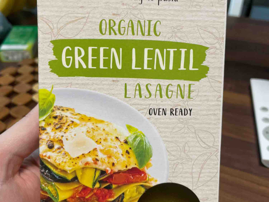 Lasagneblätter, aus grünen Linsen von SCHWEISab | Hochgeladen von: SCHWEISab