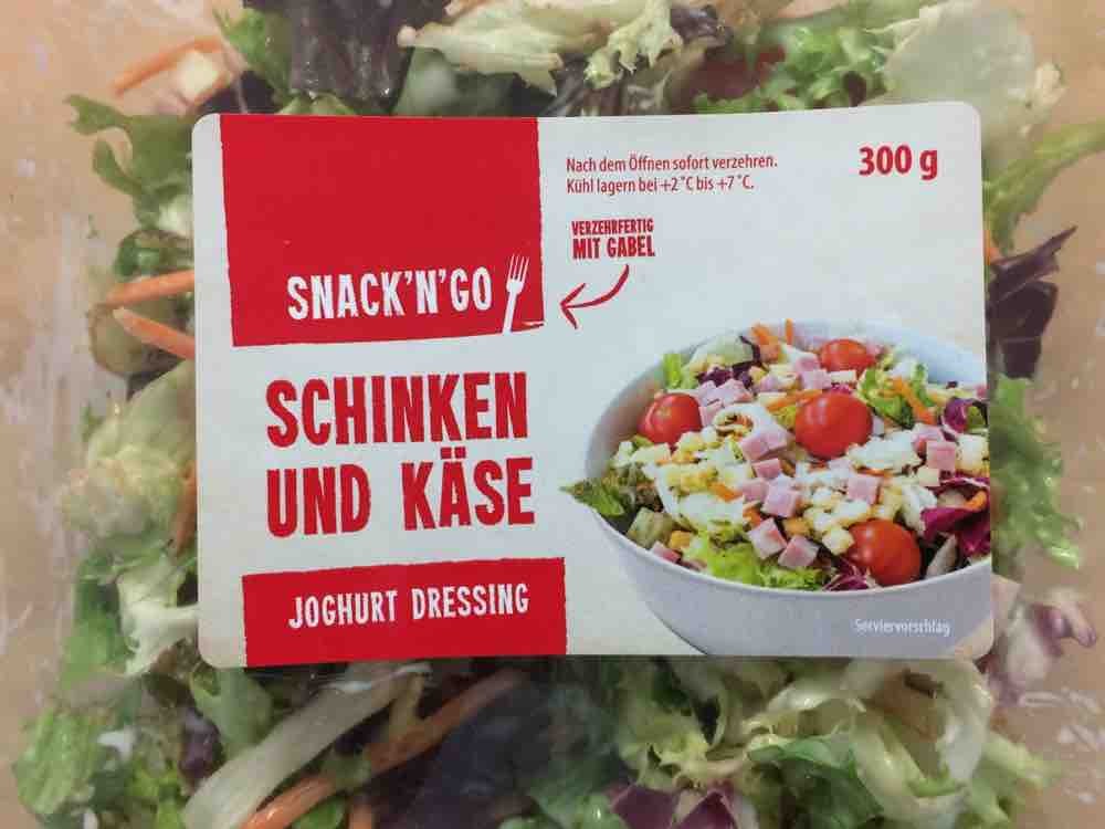 Salatschale Schinken Käse, Joghurtdressing von sonne99 | Hochgeladen von: sonne99