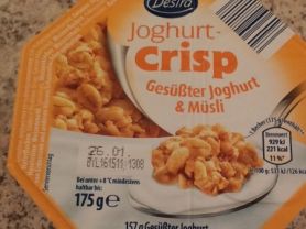 Desira Joghurt-Crisp Gesüßter Joghurt & Müsli (Aldi Süd) | Hochgeladen von: UlmerSpatz