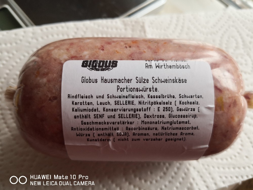 Hausmacher Sülze schweinskäse von Wollo | Hochgeladen von: Wollo