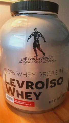 Levro ISO Whey, Erdbeer Geschmack von MSch87 | Hochgeladen von: MSch87