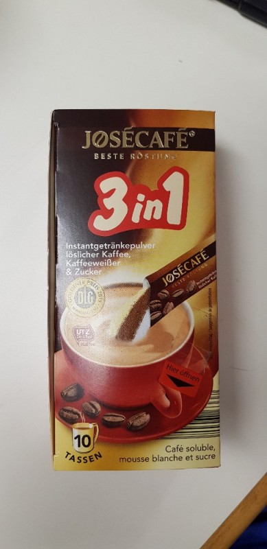 Kaffee löslicher 3 in 1, mit Kaffeeweißer und Zucker von Atomino | Hochgeladen von: Atomino