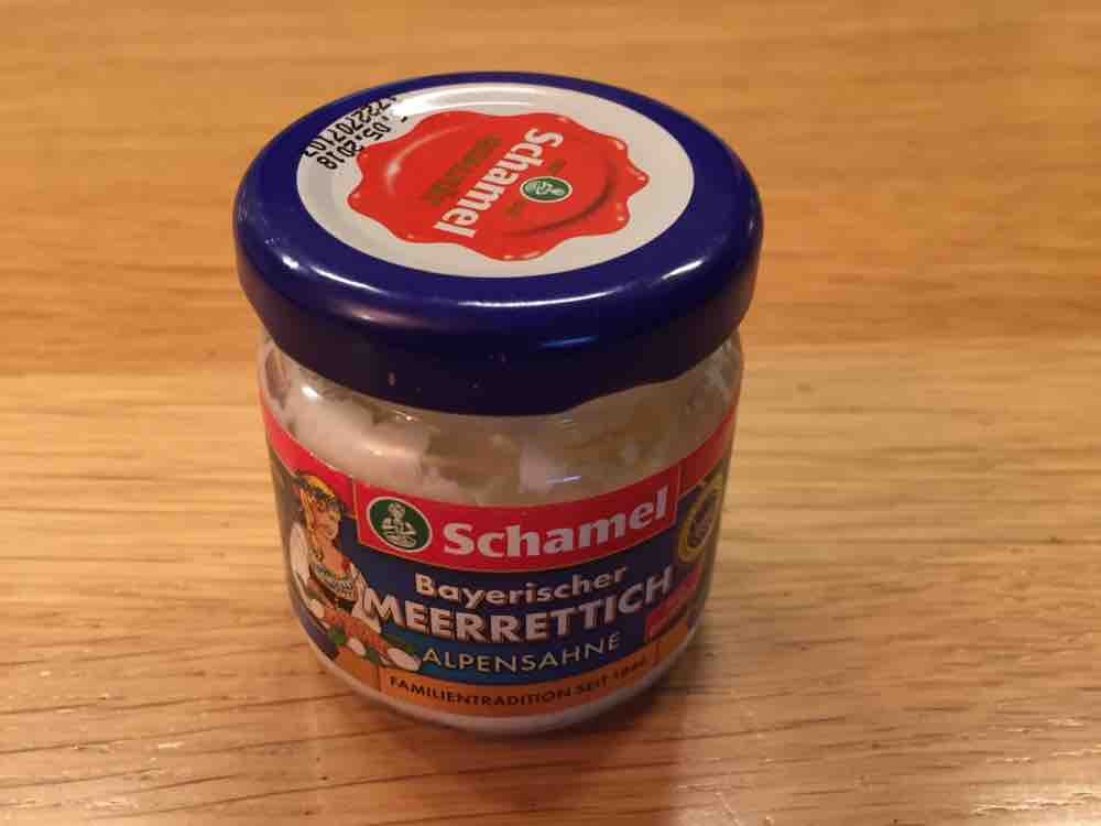 Schamel, Bayerischer Meerrettich Alpensahne Kalorien - Gemüse - Fddb