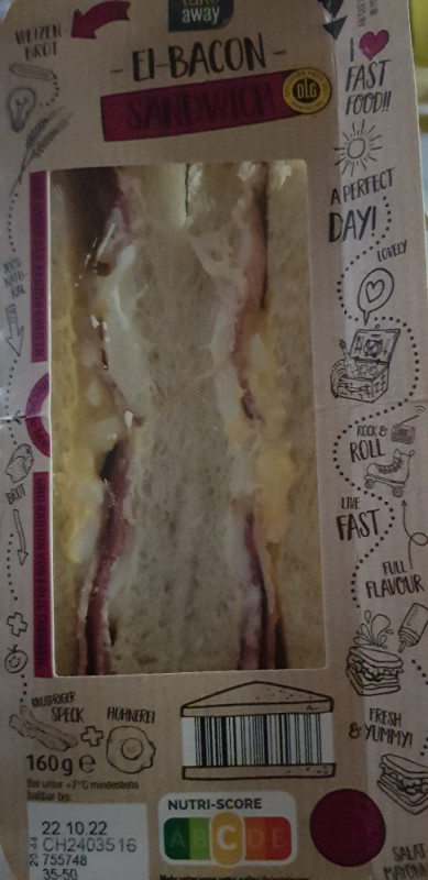 Ei-Backon Sandwich, von Netto von Kriegerin | Hochgeladen von: Kriegerin