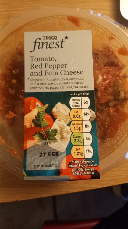 Tomato, Red Pepper and Feta Cheese von Species8472 | Hochgeladen von: Species8472