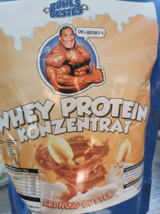 Whey Protein Konzentrat, Erdnuss-Butter von rundertisch | Hochgeladen von: rundertisch