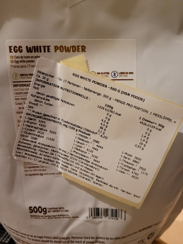 EGG WHITE POWDER von Columbo | Hochgeladen von: Columbo