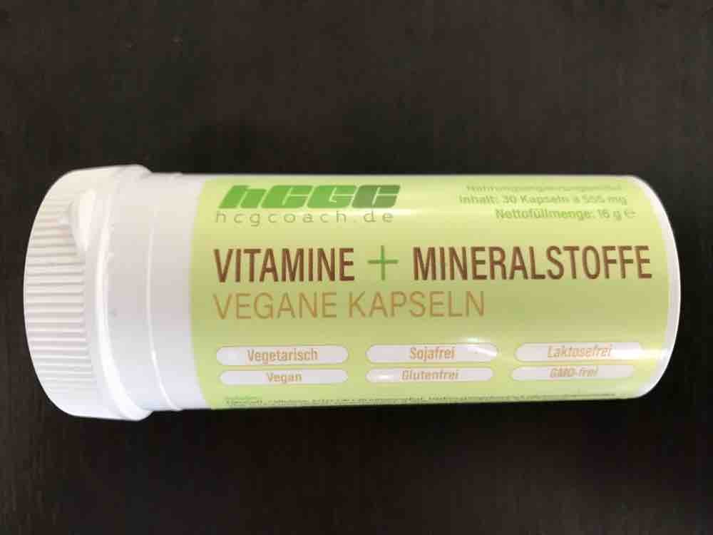 hCGC Vitamine +  Mineralstoffe, Vegan von Brittchen79 | Hochgeladen von: Brittchen79