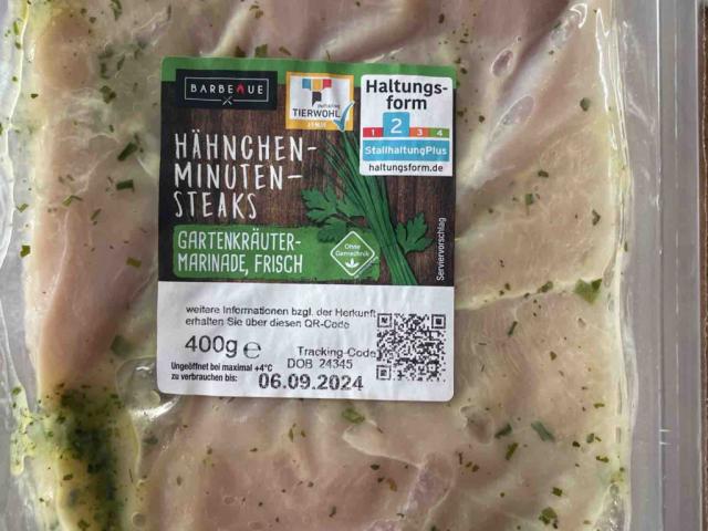 Hähnchen Minutensteaks, garten Kräuter, Marinade frisch von benn | Hochgeladen von: bennetfreitel