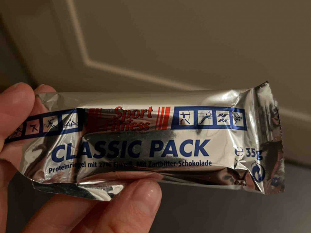 Classic Pack Proteinriegel mit Zartbitter Schokolade, 27% Eiweis | Hochgeladen von: jeas
