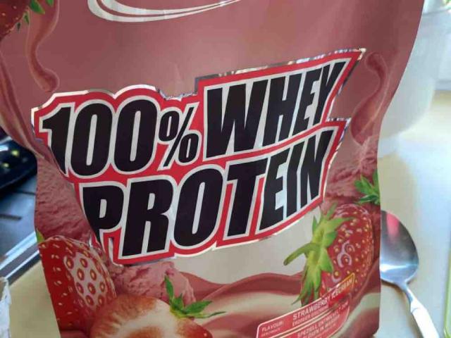 100% Whey Protein Erdbeere von saaraaah | Hochgeladen von: saaraaah