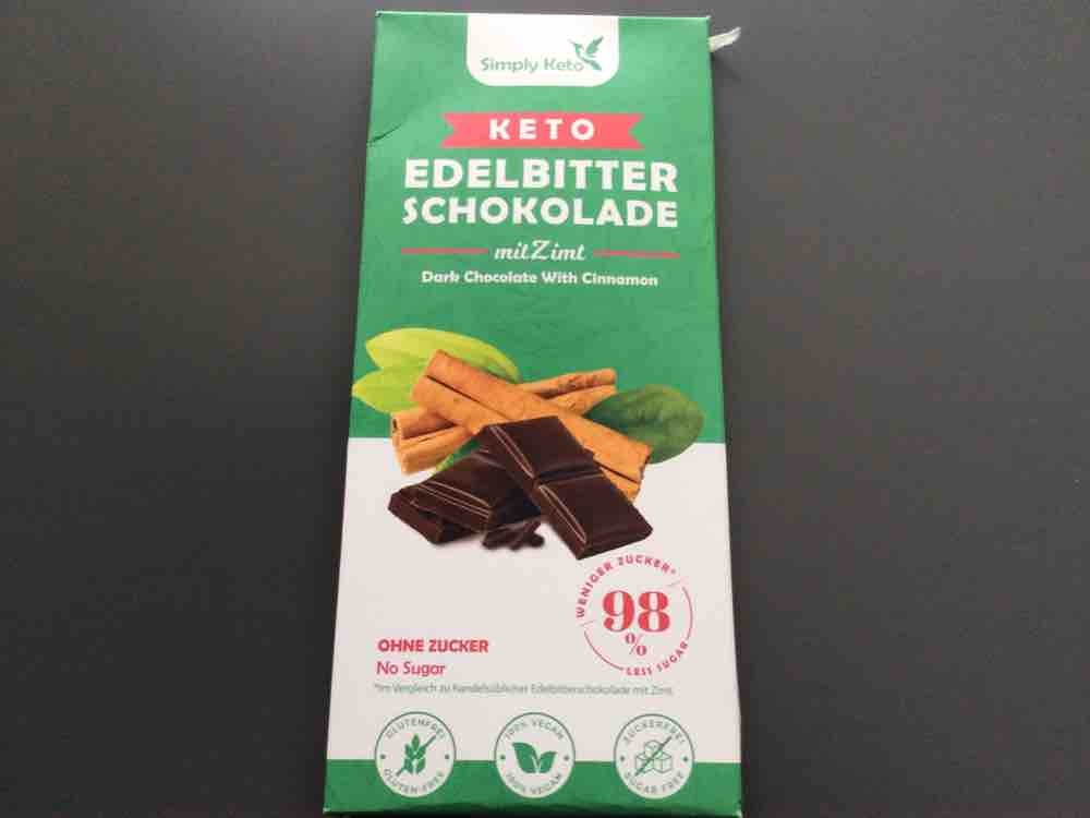 Schokolade, Keto  Edelbitter  Zimt von Liliane1409 | Hochgeladen von: Liliane1409