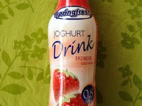 Springfresh Joghurt Drink Erdbeere Kalorien Trinkjoghurt Fddb