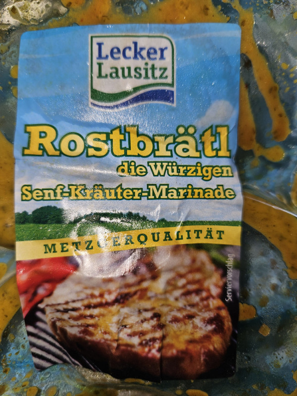 Rostbrätl, Senf-Kräuter-Marinade von Nagelbrett | Hochgeladen von: Nagelbrett